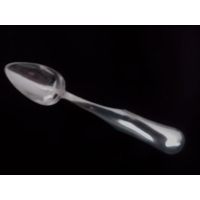 6 zilveren theelepels