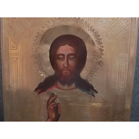 Russische icoon "Christus Pantocrator"
