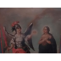 Antieke Icoon Aartsengel