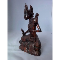 Budha, snijwerk uit Indonesië.