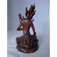 Budha, snijwerk uit Indonesië.