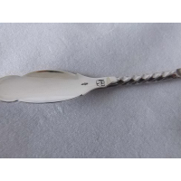 6 Zilveren moccalepeltjes