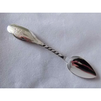 6 Zilveren moccalepeltjes