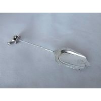 zilveren suikerlepel