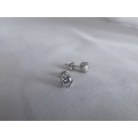 zilveren oorknopjes met zirkonia