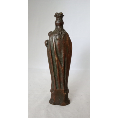 Bronzen Maria met Christus kind