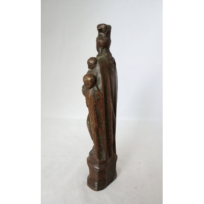 Bronzen Maria met Christus kind