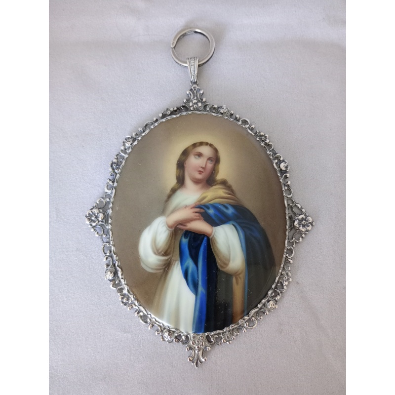 Zilveren lijst Maria VERKOCHT