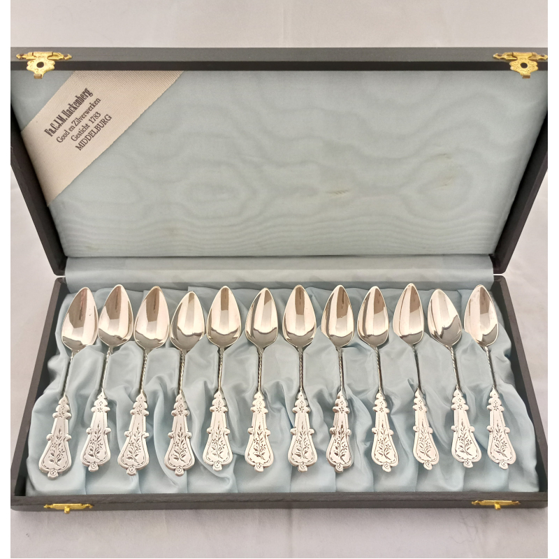 Antiek zilveren lepeltjes VERKOCHT