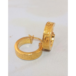 Gouden oorbellen Meander