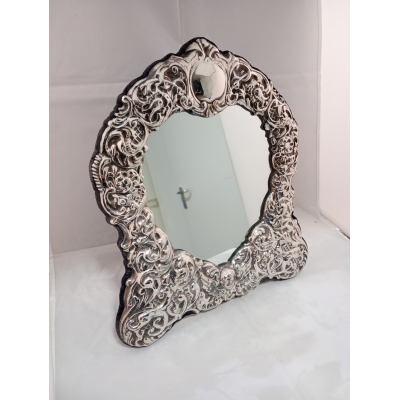 Grote zilveren lijst