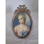 miniatuur portret dame