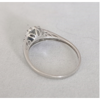 Witgouden ring