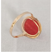 Gouden ring Koraal