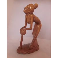 Art Deco beeld uit Bali