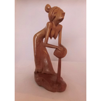 Art Deco beeld uit Bali