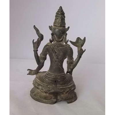 Boeddha brons 16cm