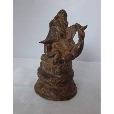 Ganesha (vermoedelijk 19de eeuws) Brons