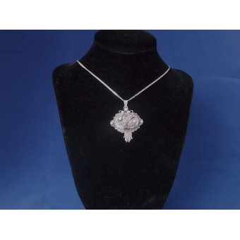 Streek sieraad in zilver