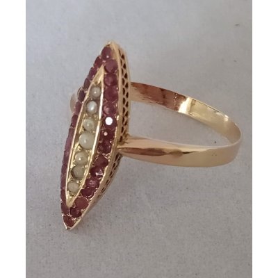 Navette ring