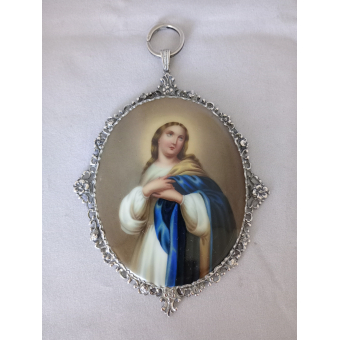 Zilveren lijst Maria Zilveren lijst Maria