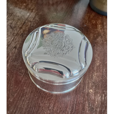 Zilveren koektrommel VERKOCHT