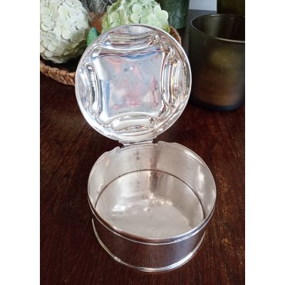 Zilveren koektrommel VERKOCHT