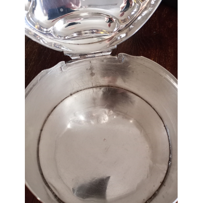 Zilveren koektrommel VERKOCHT