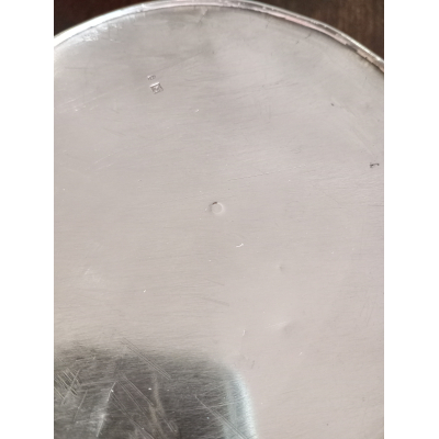 Zilveren koektrommel VERKOCHT