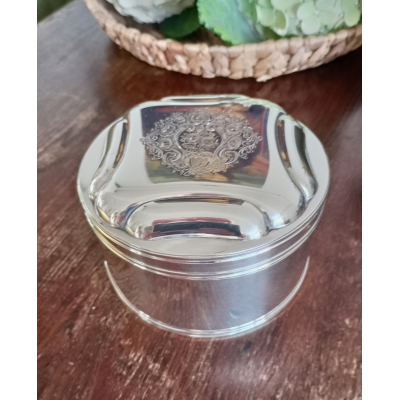 Zilveren koektrommel VERKOCHT