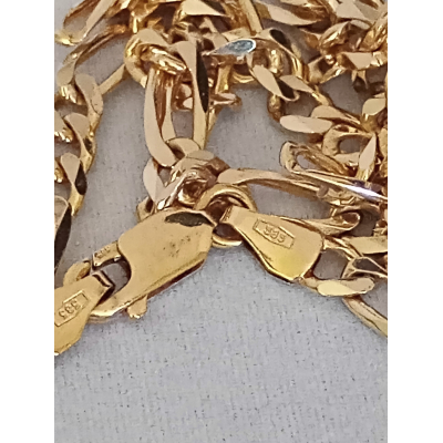 Gouden figaro ketting
