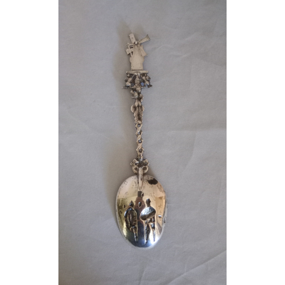 Zilveren geboortelepel