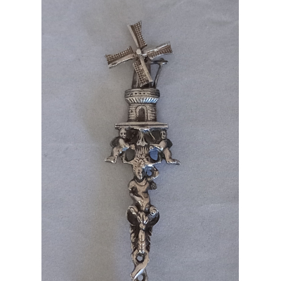 Zilveren geboortelepel