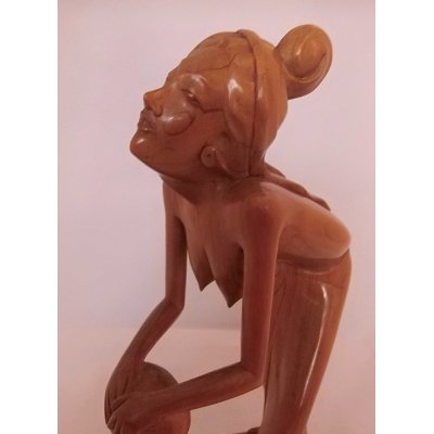 Art Deco beeld uit Bali