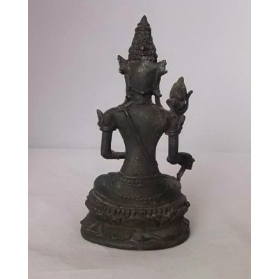 Boeddha brons 17cm