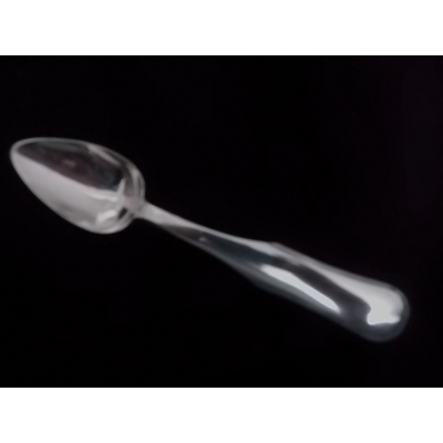 6 zilveren theelepels