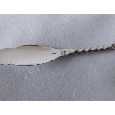 6 Zilveren moccalepeltjes